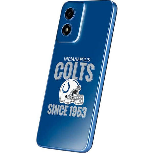 NFL Indianapolis Colts Helmet Moto G Play 4G (2024) Skin