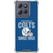 NFL Indianapolis Colts Helmet Moto G Stylus 5G (2025) Clear Case