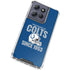 NFL Indianapolis Colts Helmet Moto G Stylus 5G (2025) Clear Case