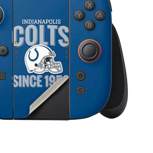 NFL Indianapolis Colts Helmet Nintendo Switch 2 (2025) Joy-Con Controller Skin