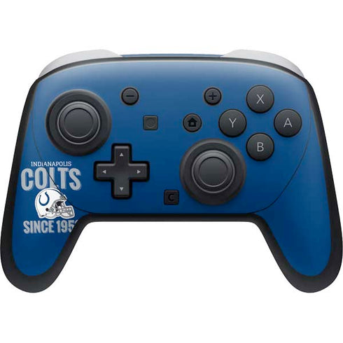 NFL Indianapolis Colts Helmet Nintendo Switch 2 (2025) Pro Controller Skin