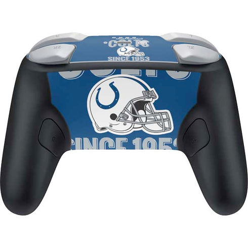 NFL Indianapolis Colts Helmet Nintendo Switch 2 (2025) Pro Controller Skin