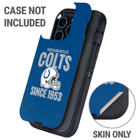 NFL Indianapolis Colts Helmet Otterbox Defender iPhone Skin
