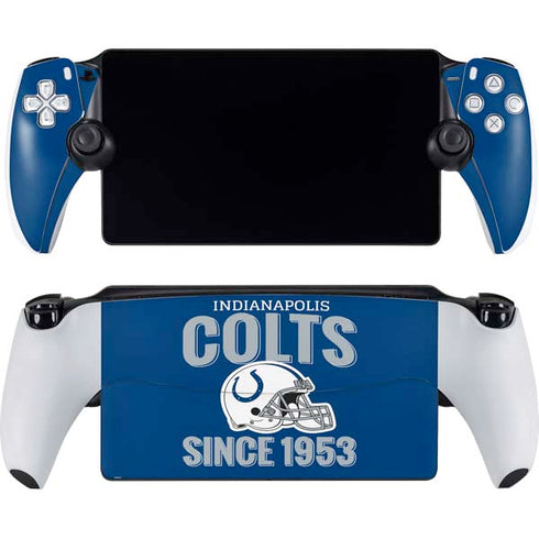 NFL Indianapolis Colts Helmet PlayStation Portal Remote Player Skin
