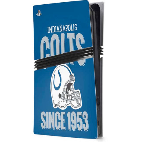 NFL Indianapolis Colts Helmet PS5 Pro Console Skin