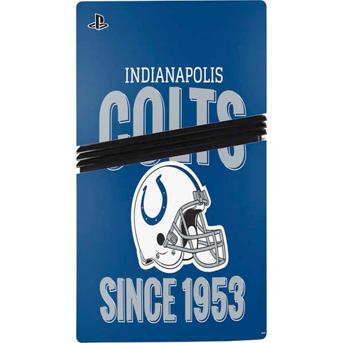 NFL Indianapolis Colts Helmet PS5 Pro Console Skin