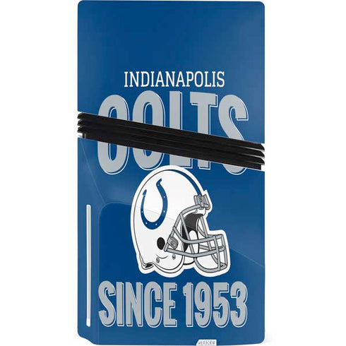 NFL Indianapolis Colts Helmet PS5 Pro Disk Console Skin