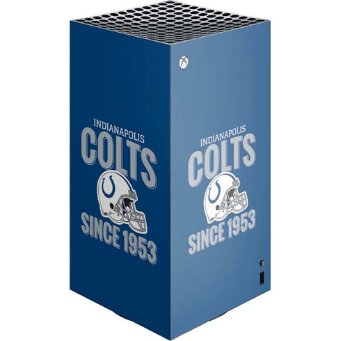 NFL Indianapolis Colts Helmet XBox Series X Digital Edition Console Skin