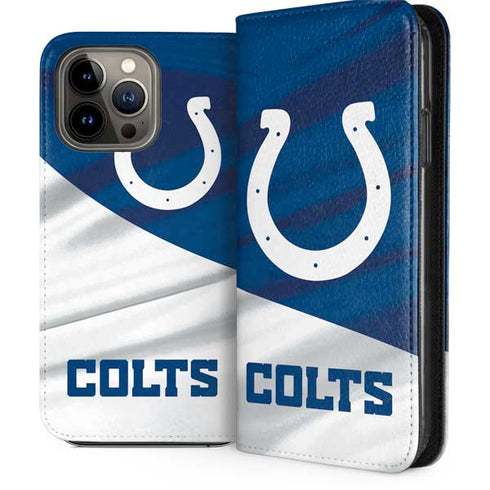 NFL Indianapolis Colts iPhone 14 Pro Max Folio Case