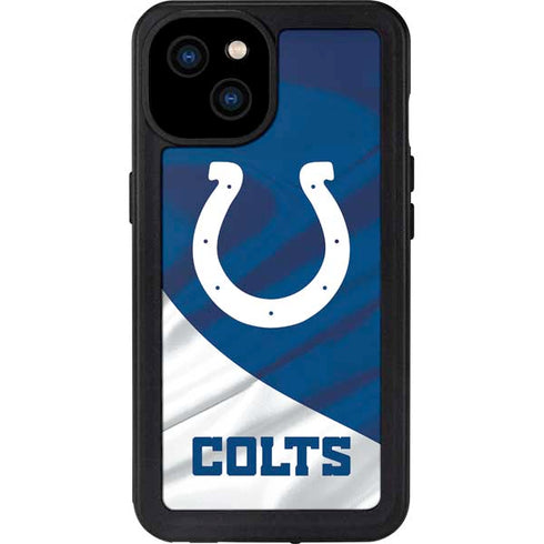 NFL Indianapolis Colts iPhone 15 Plus Waterproof Case