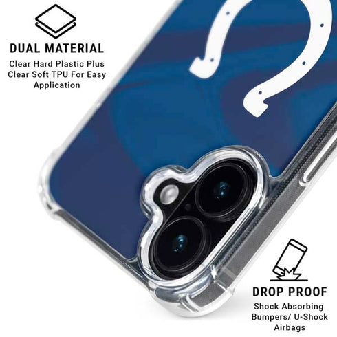 NFL Indianapolis Colts iPhone 16 Clear Case