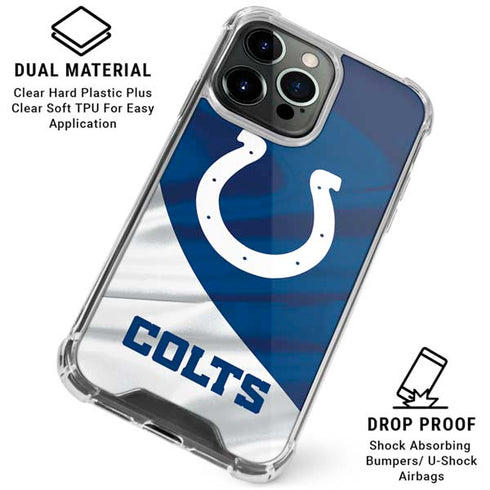 NFL Indianapolis Colts iPhone 16 Pro Max Clear Case