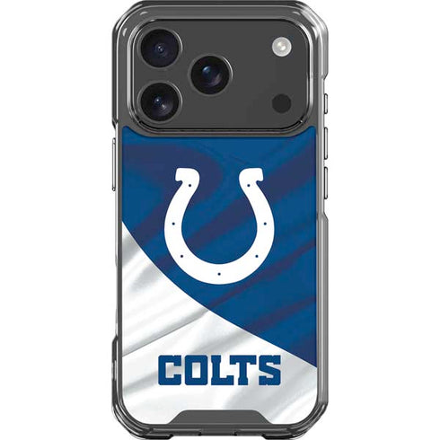 NFL Indianapolis Colts iPhone 17 Pro Clear Case