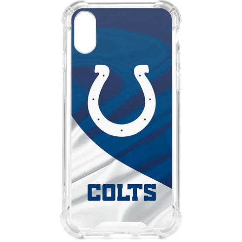 NFL Indianapolis Colts iPhone XS Clear Case