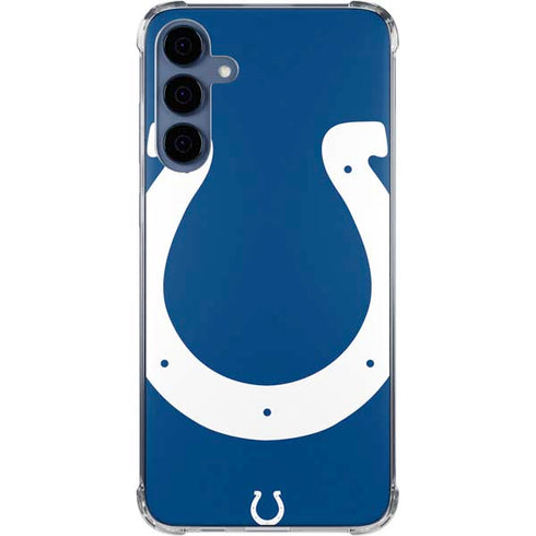 NFL Indianapolis Colts Large Logo Galaxy A55 5G Clear Case