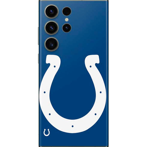 NFL Indianapolis Colts Large Logo Galaxy Skins