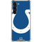 NFL Indianapolis Colts Large Logo Galaxy S24 FE Clear Case