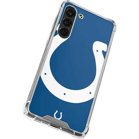 NFL Indianapolis Colts Large Logo Galaxy S24 FE Clear Case