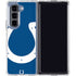 NFL Indianapolis Colts Large Logo Galaxy Z Fold5 5G Clear Case