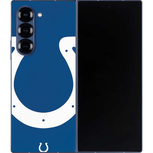 NFL Indianapolis Colts Large Logo Galaxy Z Fold6 Skin