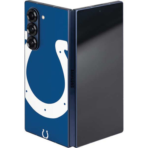 NFL Indianapolis Colts Large Logo Galaxy Z Fold6 Skin