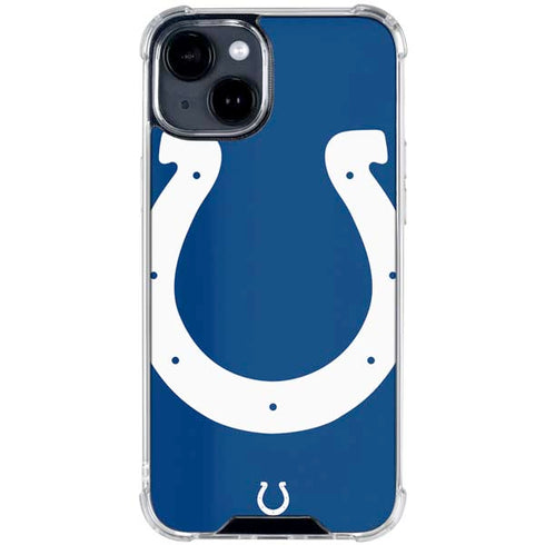 NFL Indianapolis Colts Large Logo iPhone 15 Clear Case