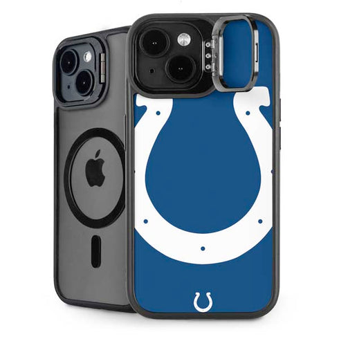 NFL Indianapolis Colts Large Logo iPhone 15 Plus Kickstand Case