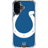 NFL Indianapolis Colts Large Logo iPhone 16 Plus Clear Case