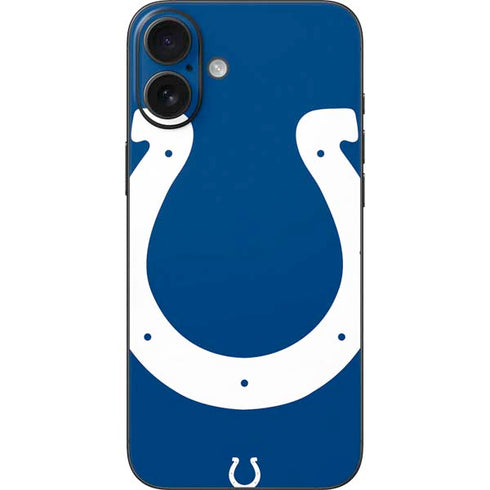 NFL Indianapolis Colts Large Logo iPhone 16 Plus Skin