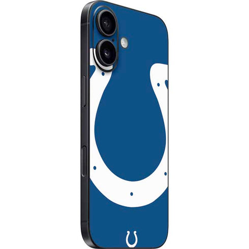NFL Indianapolis Colts Large Logo iPhone 16 Plus Skin