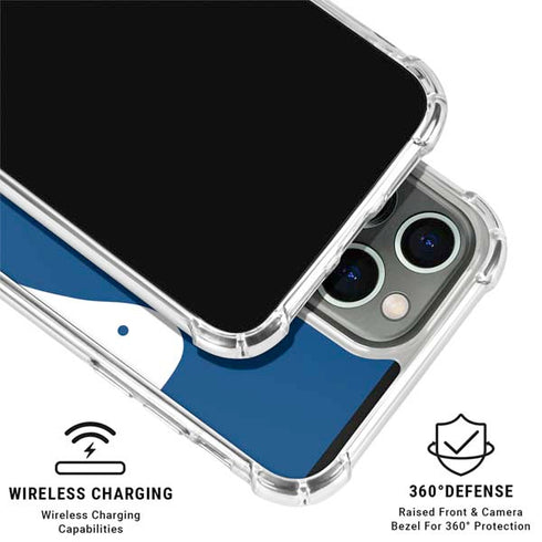 NFL Indianapolis Colts Large Logo iPhone 16 Pro Clear Case