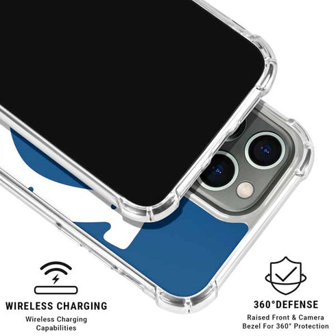 NFL Indianapolis Colts Large Logo iPhone 16 Pro Max Clear Case