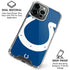 NFL Indianapolis Colts Large Logo iPhone 16 Pro Max Clear Case