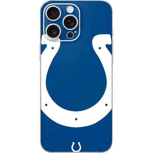NFL Indianapolis Colts Large Logo iPhone 16 Pro Max Skin