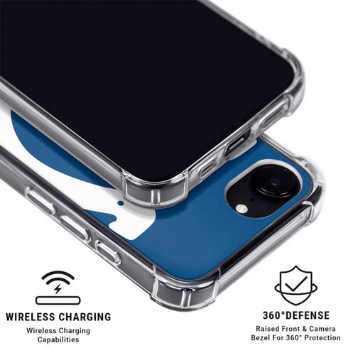 NFL Indianapolis Colts Large Logo iPhone 16e MagSafe Case