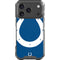 NFL Indianapolis Colts Large Logo iPhone 18 Pro Clear Case