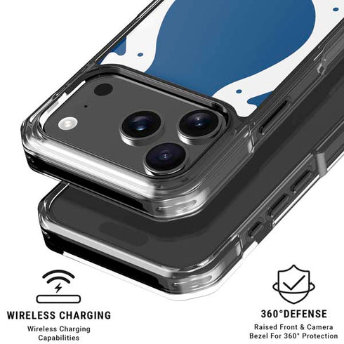 NFL Indianapolis Colts Large Logo iPhone 18 Pro Clear Case