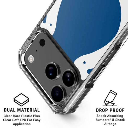 NFL Indianapolis Colts Large Logo iPhone 18 Pro Clear Case