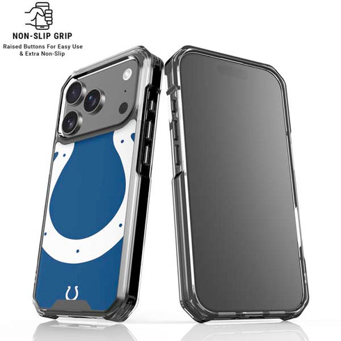 NFL Indianapolis Colts Large Logo iPhone 18 Pro Clear Case
