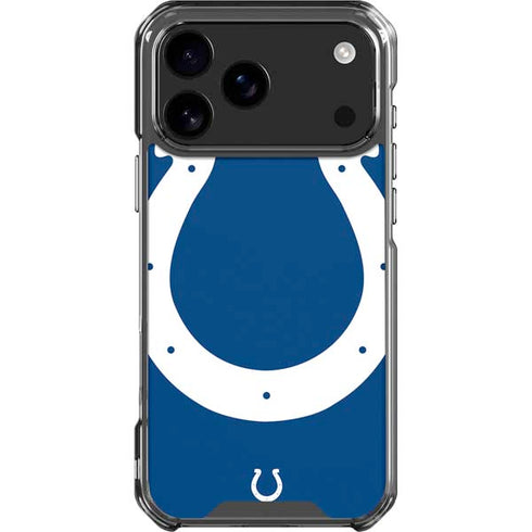 NFL Indianapolis Colts Large Logo iPhone 18 Pro Max Clear Case