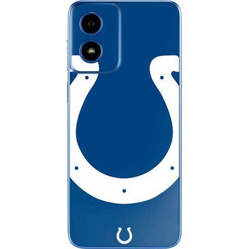 NFL Indianapolis Colts Large Logo Moto G Play 4G (2024) Skin