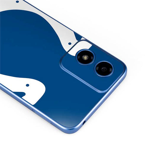 NFL Indianapolis Colts Large Logo Moto G Play 4G (2024) Skin