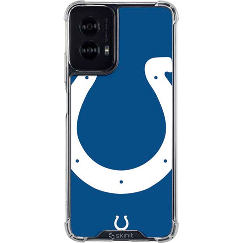 NFL Indianapolis Colts Large Logo Moto G Power 5G (2024) Clear Case