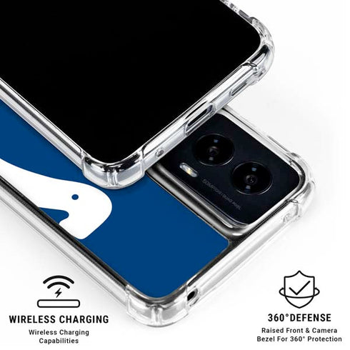 NFL Indianapolis Colts Large Logo Moto G Power 5G (2024) Clear Case