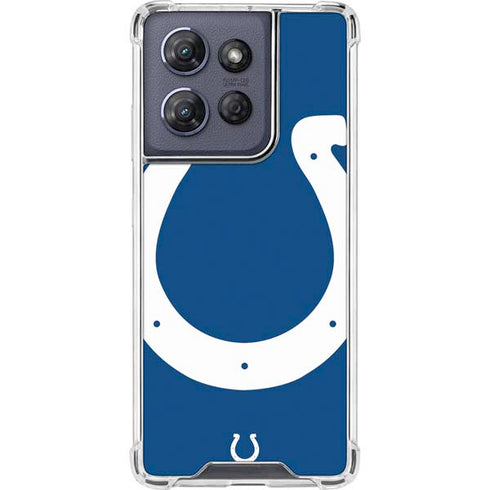 NFL Indianapolis Colts Large Logo Moto G Stylus 5G (2025) Clear Case