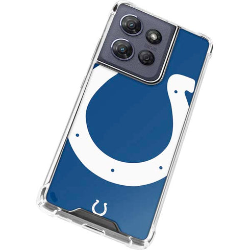 NFL Indianapolis Colts Large Logo Moto G Stylus 5G (2025) Clear Case