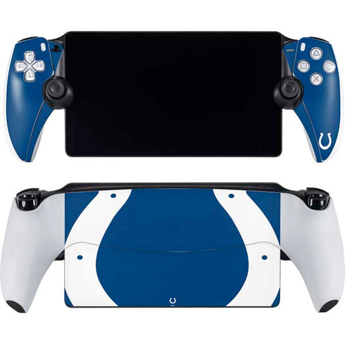 NFL Indianapolis Colts Large Logo PlayStation Portal Remote Player Skin