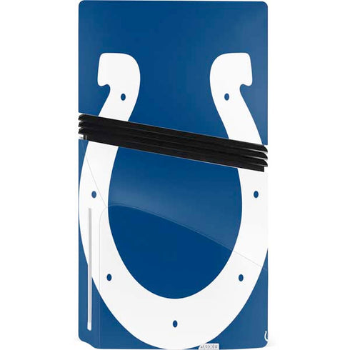 NFL Indianapolis Colts Large Logo PS5 Pro Disk Bundle Skin