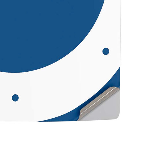 NFL Indianapolis Colts Large Logo PS5 Pro Disk Console Skin