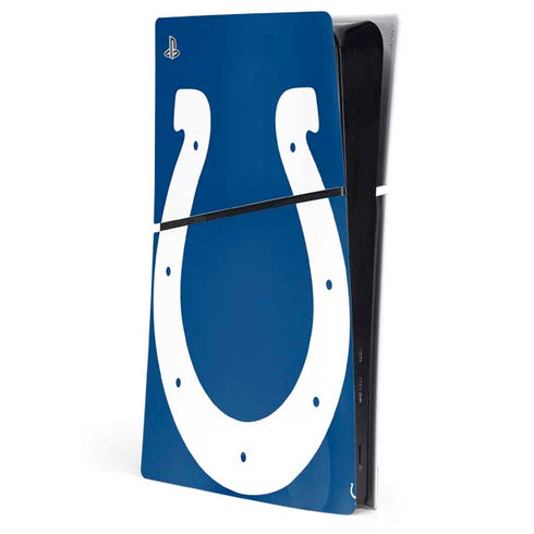 NFL Indianapolis Colts Large Logo PS5 Slim Digital Edition Console Skin
